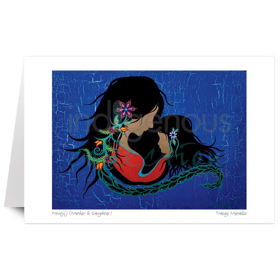 Ntutji'j (Mother & Daughter) by artist Tracey Metallic