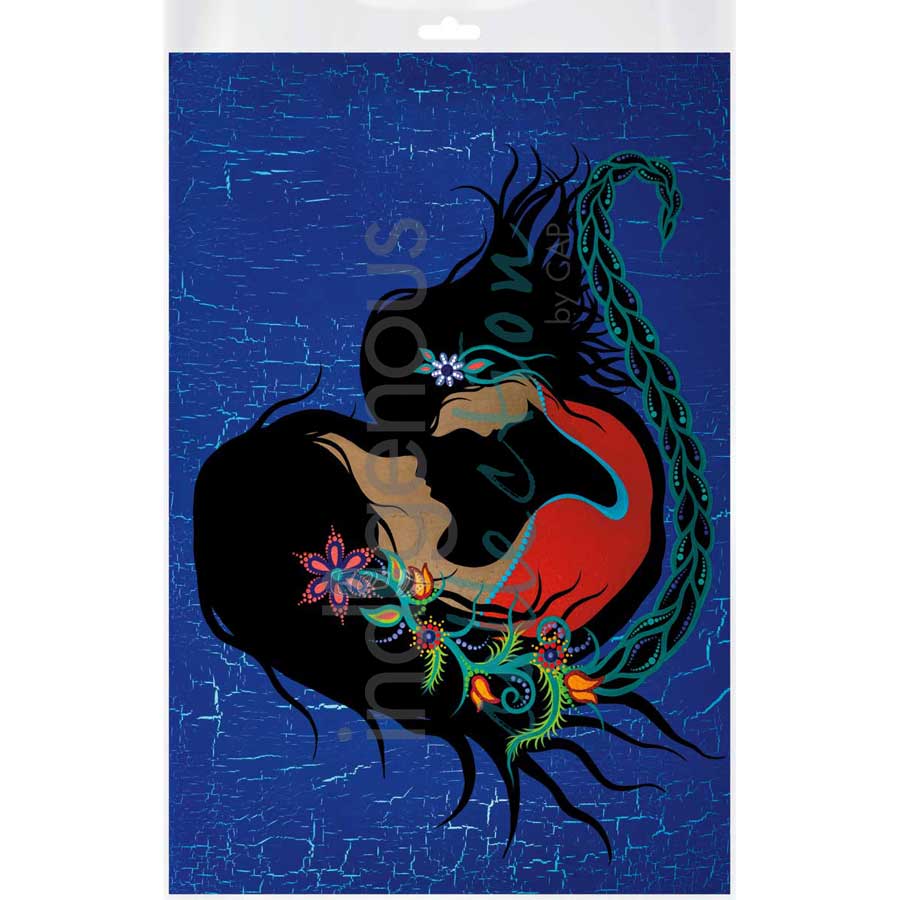 Ntutji'j (Mother & Daughter) by artist Tracey Metallic - Mi'gmaq. Indigenous Collection