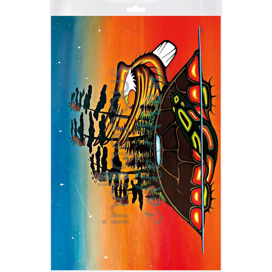 Mother Earth by artist William Monague - Ojibway. Indigenous Collection