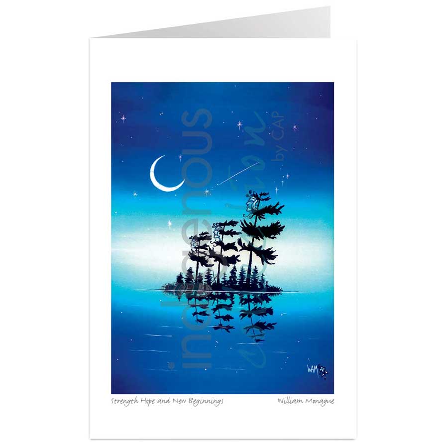 Strength Hope and New Beginnings by artist William Monague