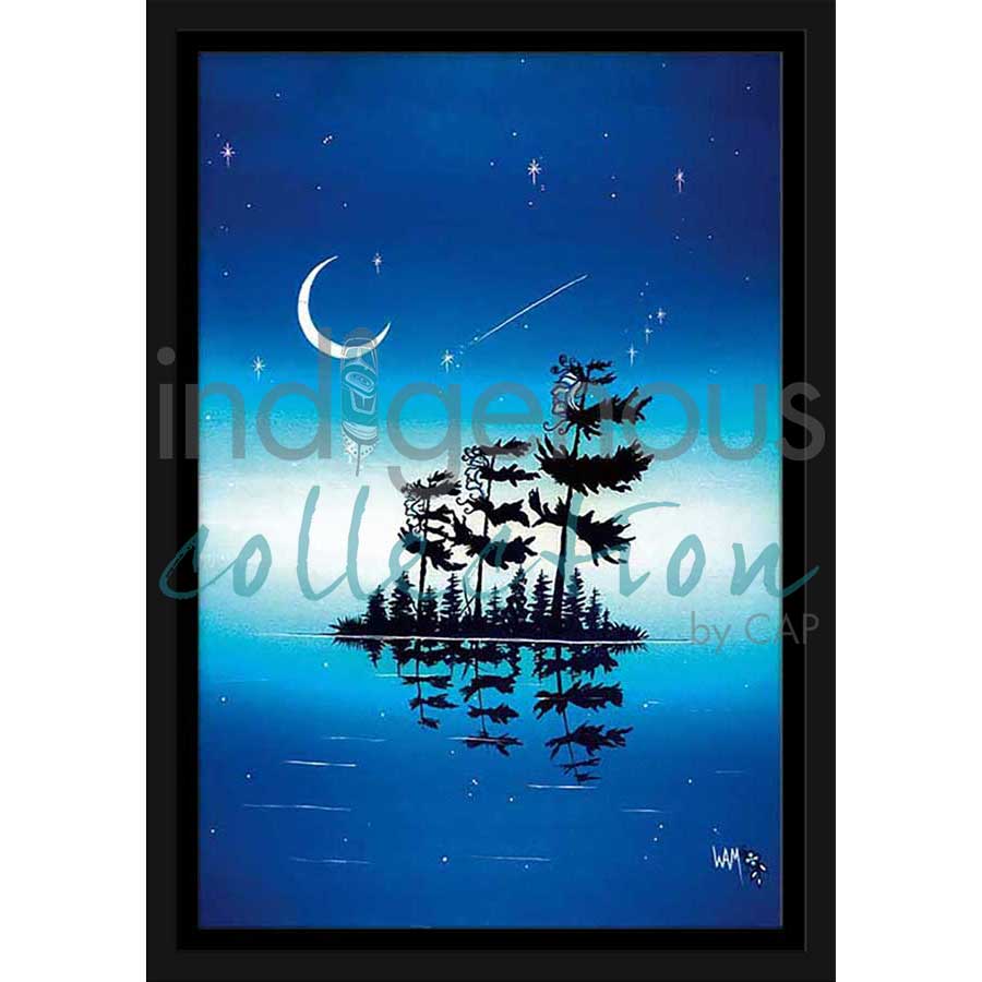 Strength Hope and New Beginnings by artist William Monague - Ojibway. Indigenous Collection