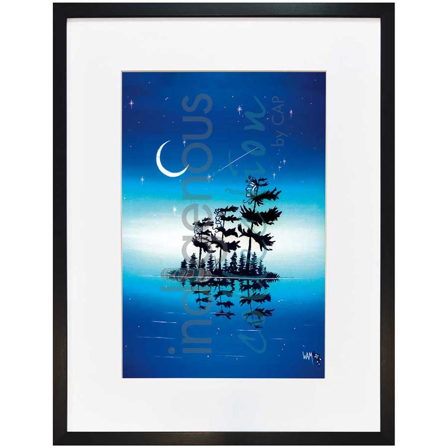 Strength Hope and New Beginnings by artist William Monague - Ojibway. Indigenous Collection