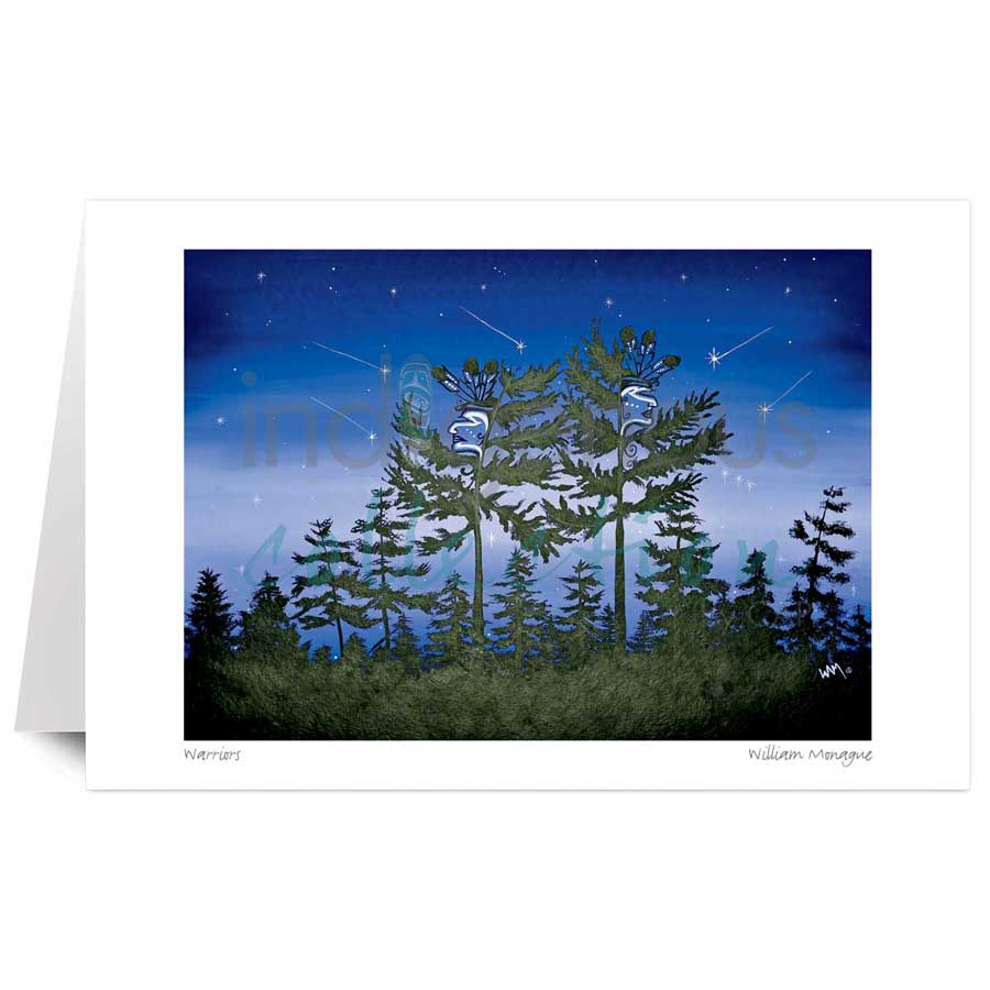 Warriors by artist William Monague