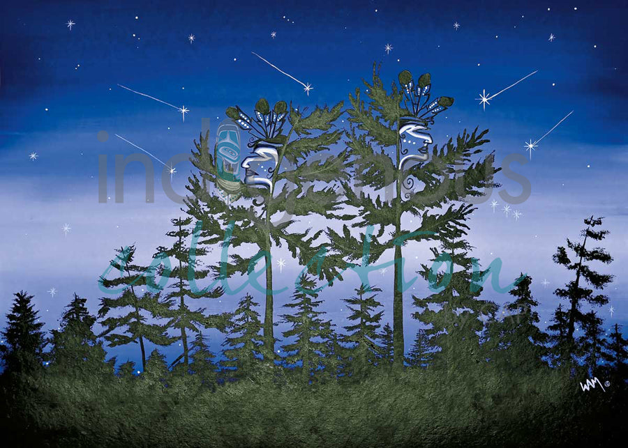 Warriors by artist William Monague