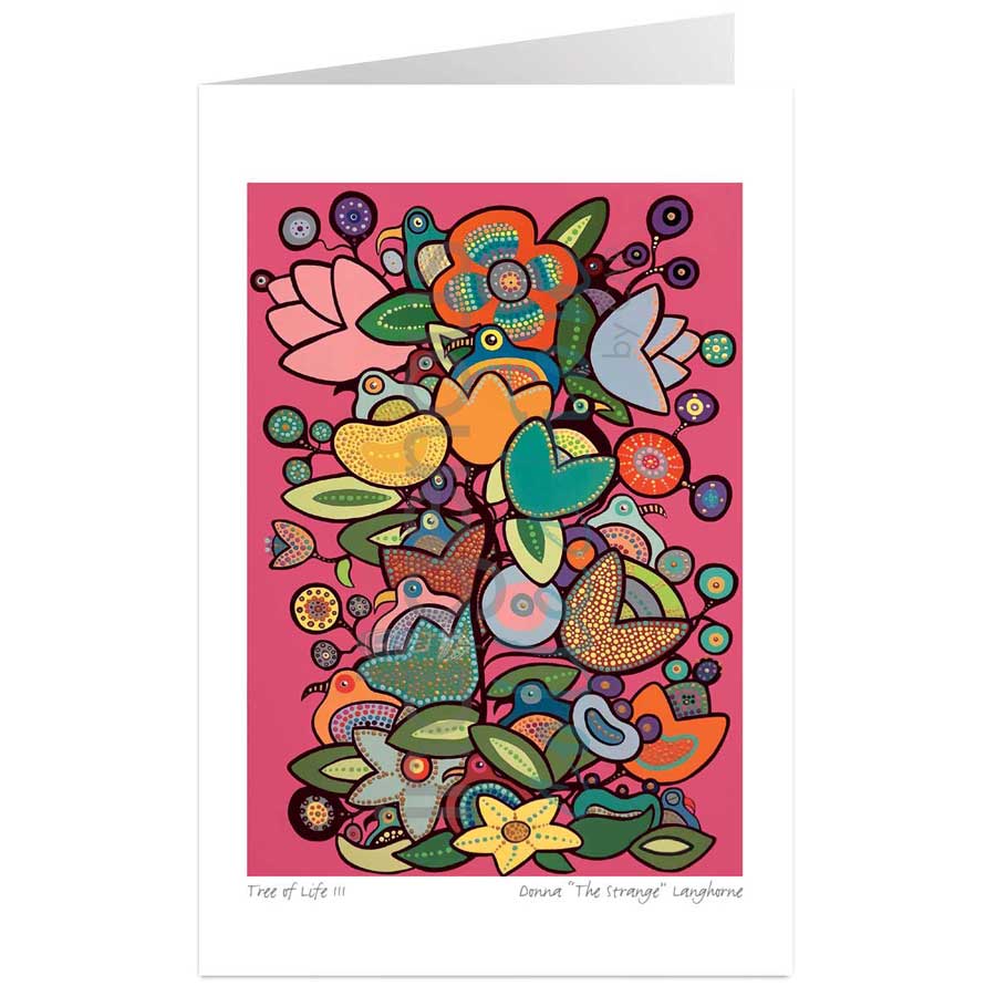 Tree of Life III by artist Donna "The Strange" Langhorne