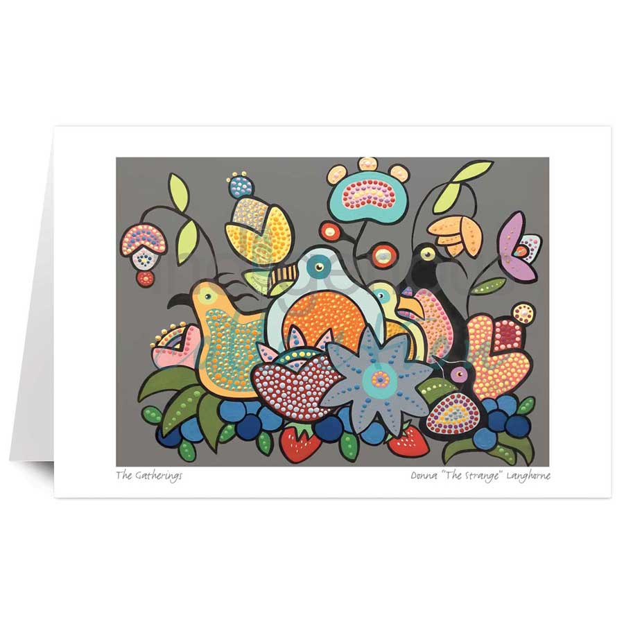 The Gatherings by artist Donna "The Strange" Langhorne