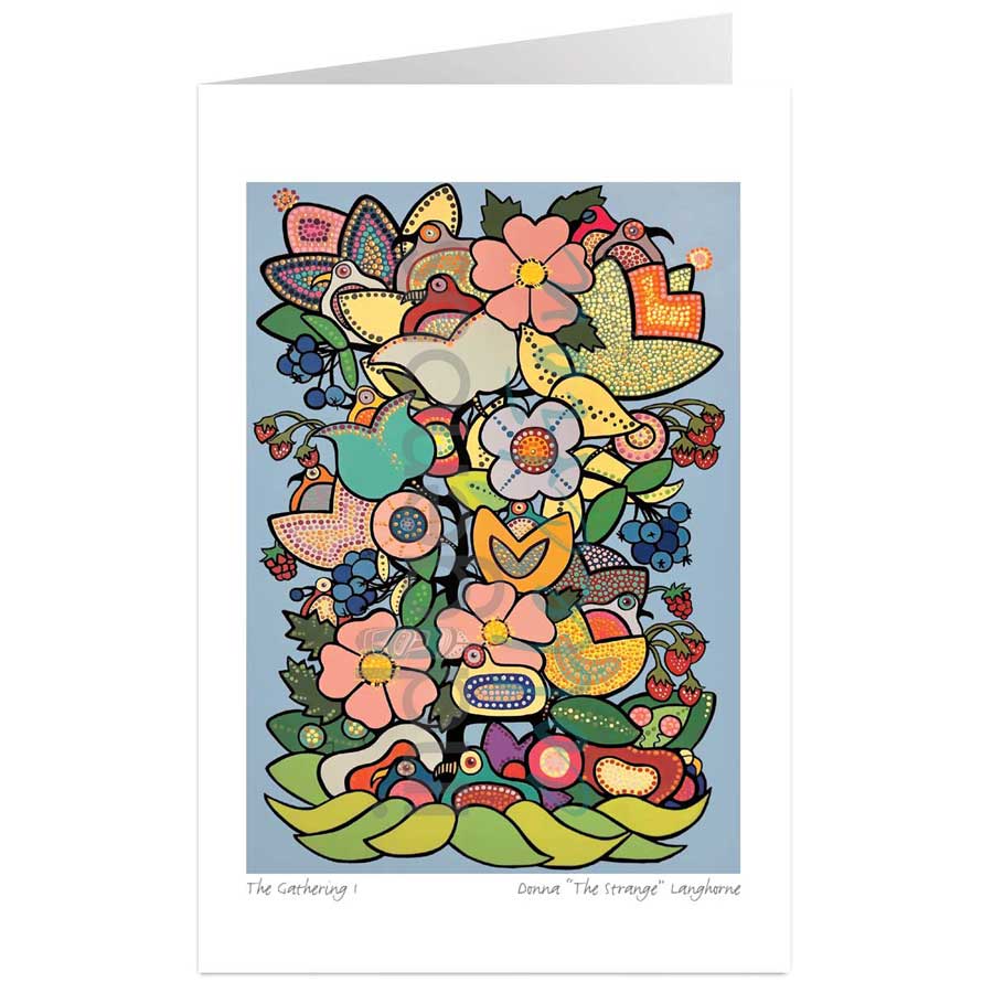 The Gathering I by artist Donna "The Strange" Langhorne