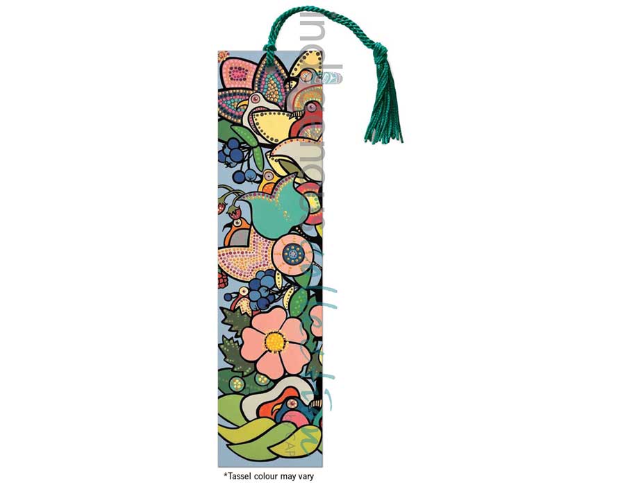 The Gathering I Bookmark by artist Donna "The Strange" Langhorne