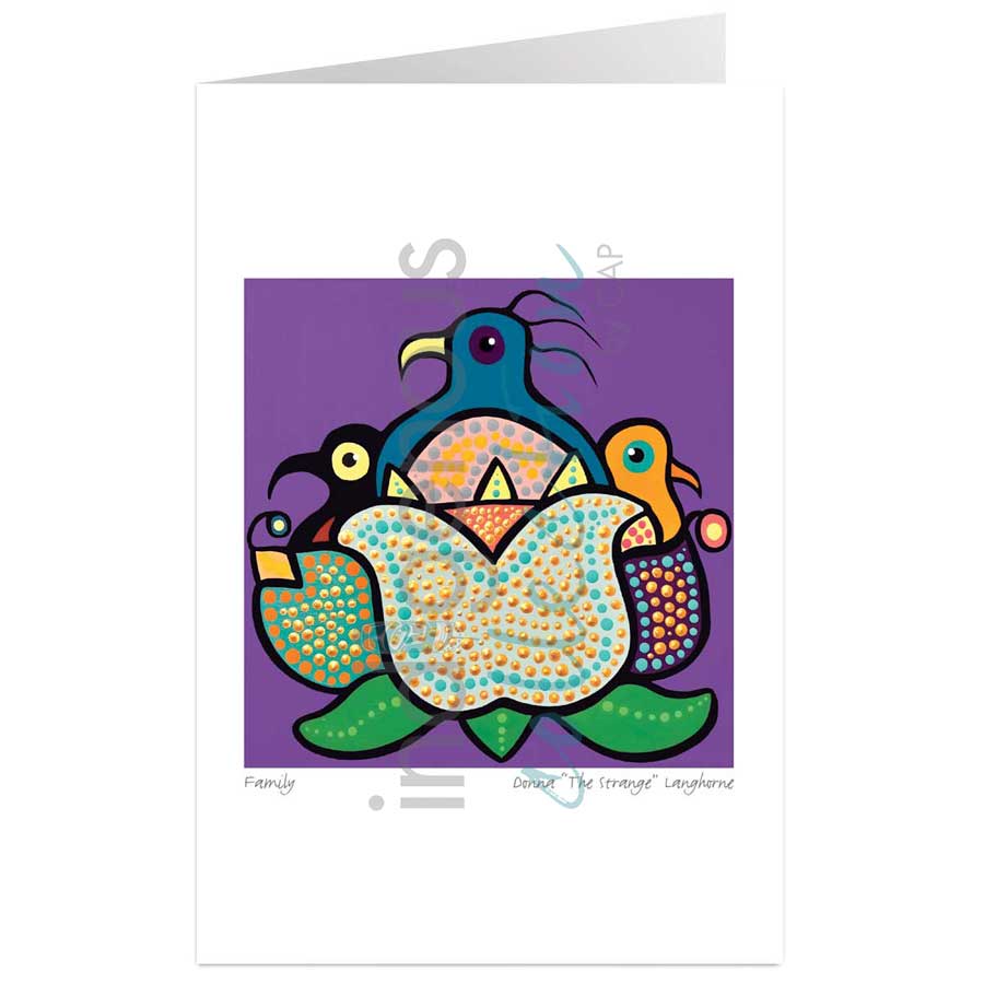 Family by artist Donna "The Strange" Langhorne