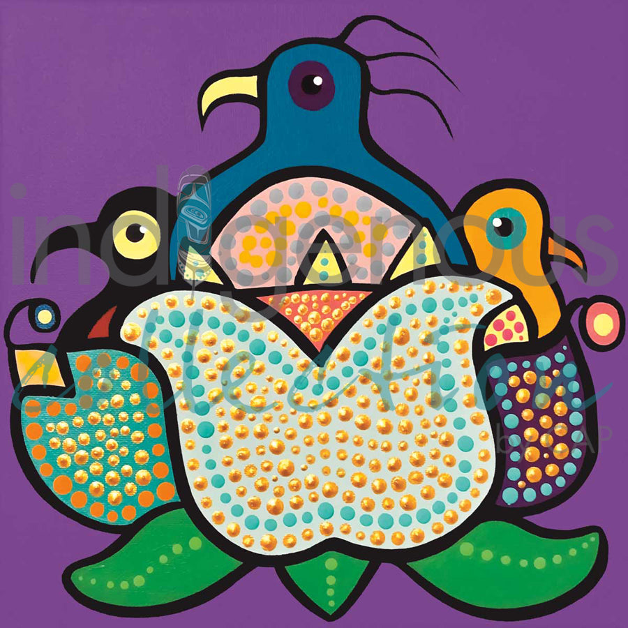 Devon Strange Family by artist Donna