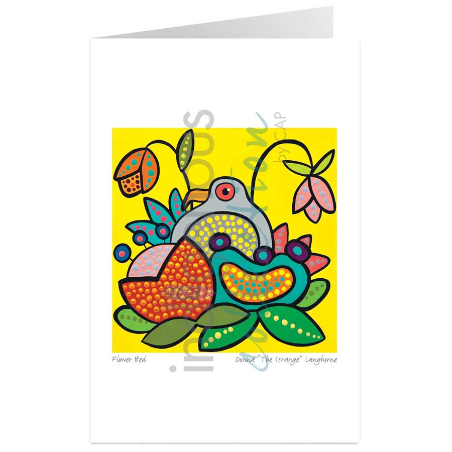 Flower Bed by artist Donna "The Strange" Langhorne