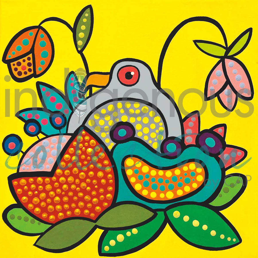 Flower Bed by artist Donna "The Strange" Langhorne