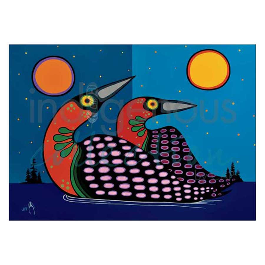 Loons Canvas Prints