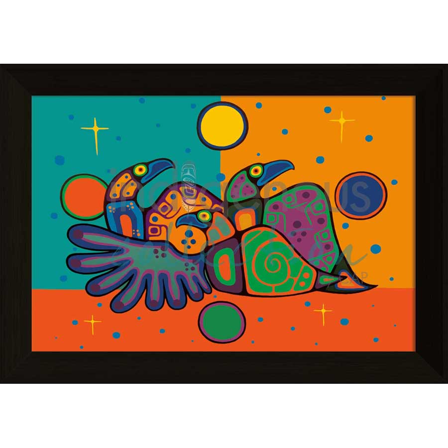 Forgiveness by artist Jim Oskineegish - Ojibway. Indigenous Collection