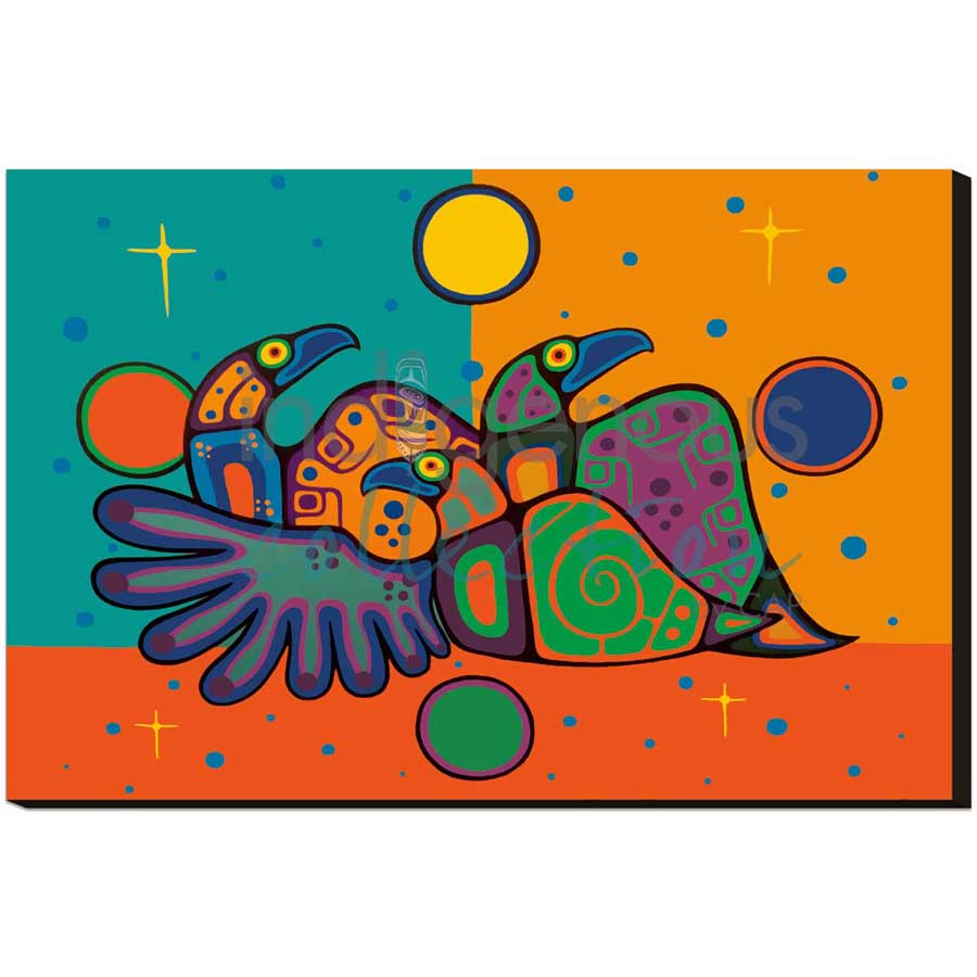 Forgiveness by artist Jim Oskineegish - Ojibway. Indigenous Collection