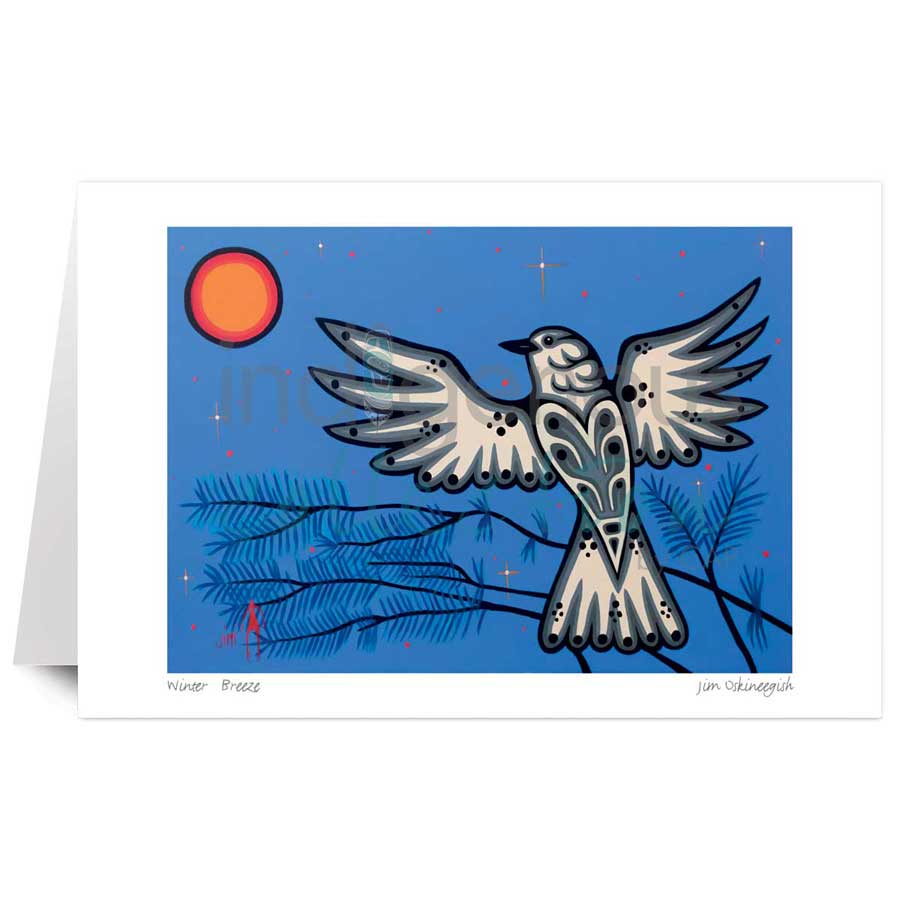 Winter Breeze by artist Jim Oskineegish