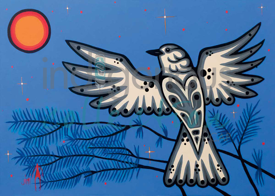 Winter Breeze by artist Jim Oskineegish