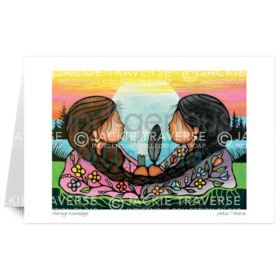 Sharing Knowledge by artist Jackie Traverse