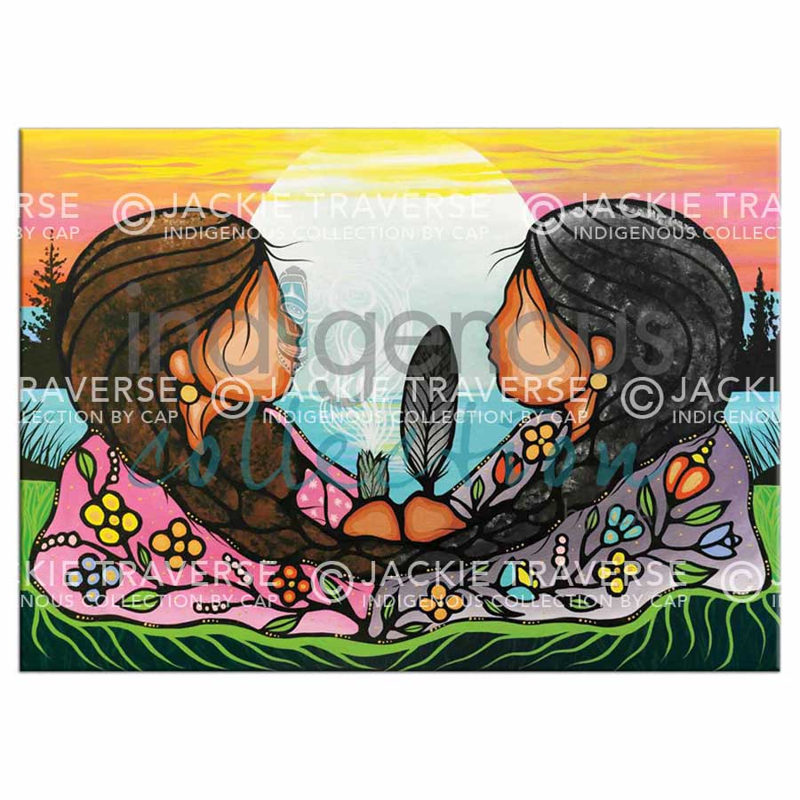 Sharing Knowledge Magnets by artist Jackie Traverse