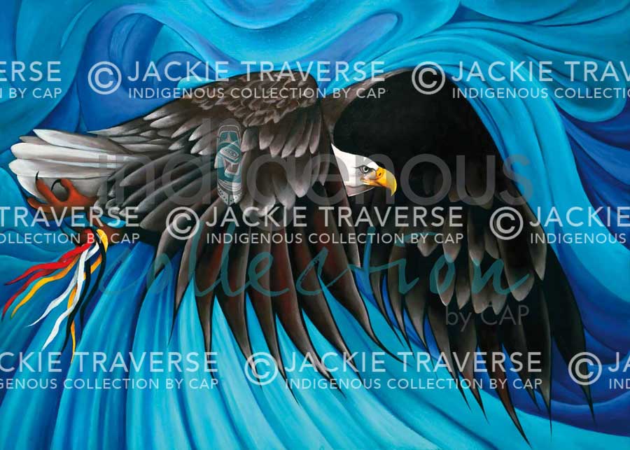 Between Two Worlds by artist Jackie Traverse