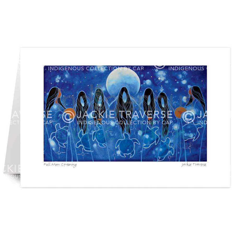 Full Moon Ceremony by artist Jackie Traverse