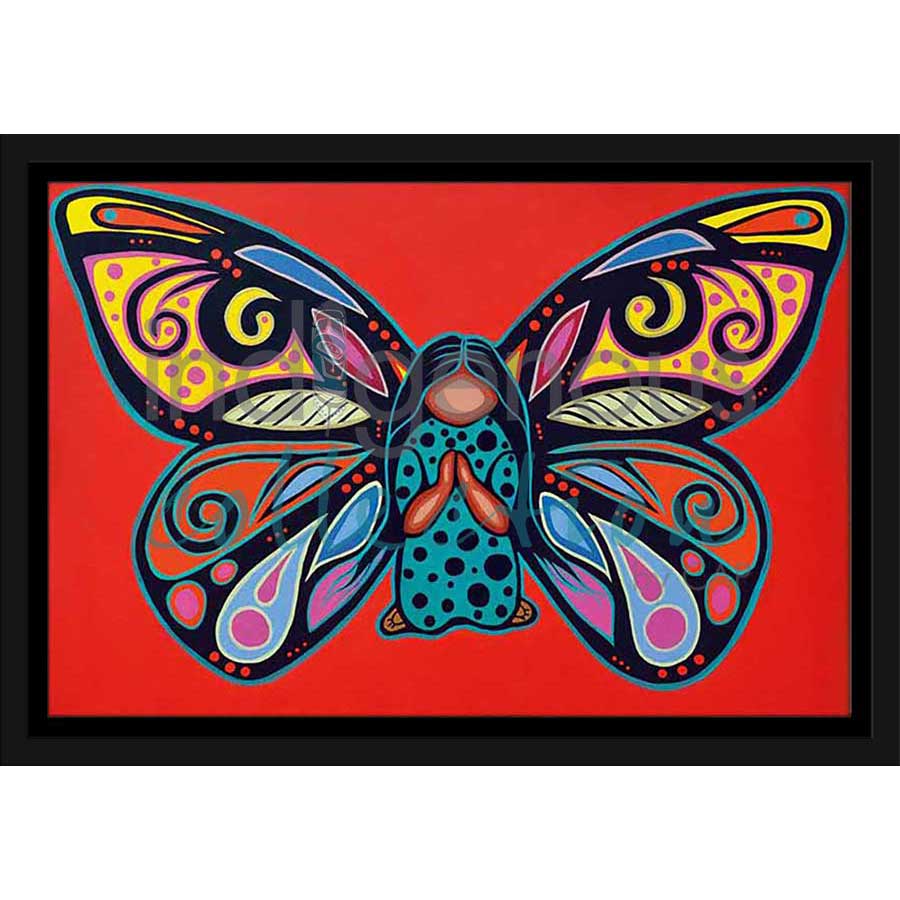 Grateful by artist Jackie Traverse - Anishinaabe. Indigenous Collection