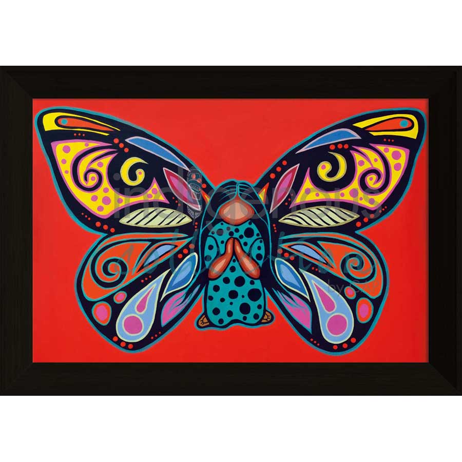 Grateful by artist Jackie Traverse - Anishinaabe. Indigenous Collection