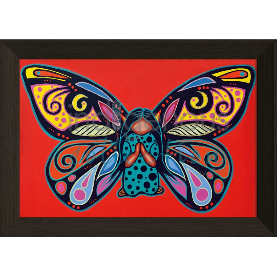 Grateful by artist Jackie Traverse - Anishinaabe. Indigenous Collection