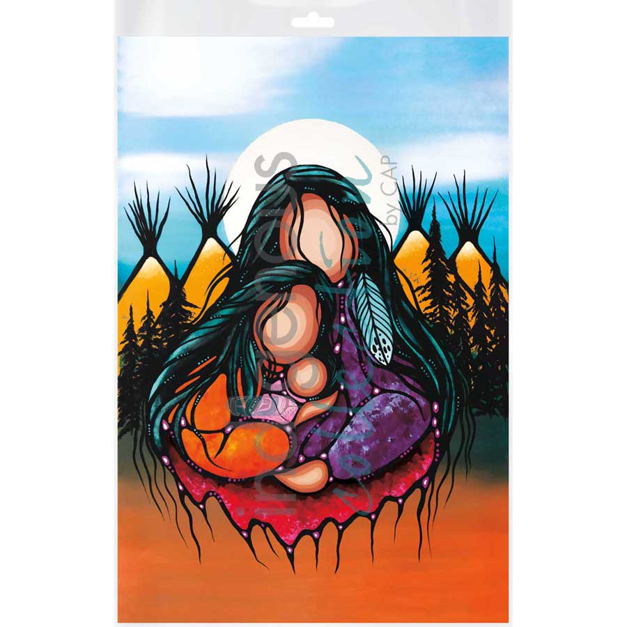 Intergenerational Healing by artist Jackie Traverse - Anishinaabe. Indigenous Collection
