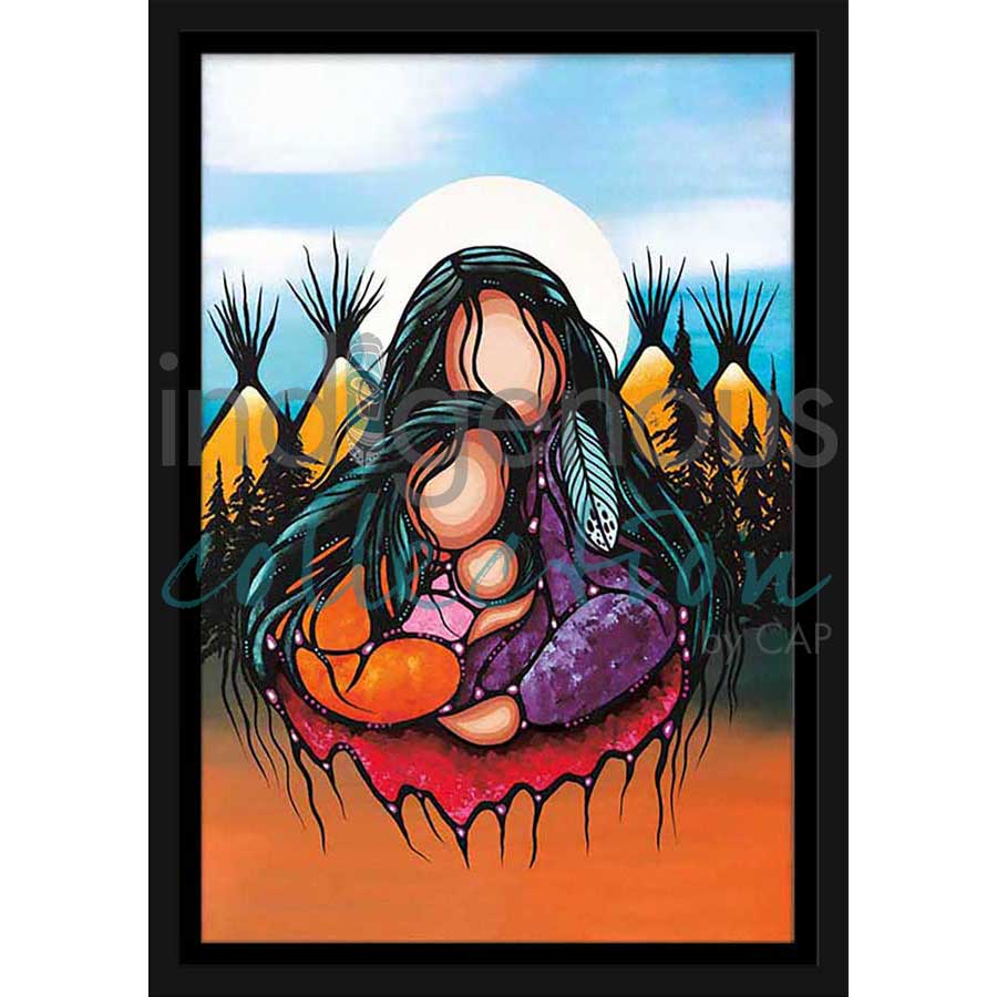 Intergenerational Healing by artist Jackie Traverse - Anishinaabe. Indigenous Collection