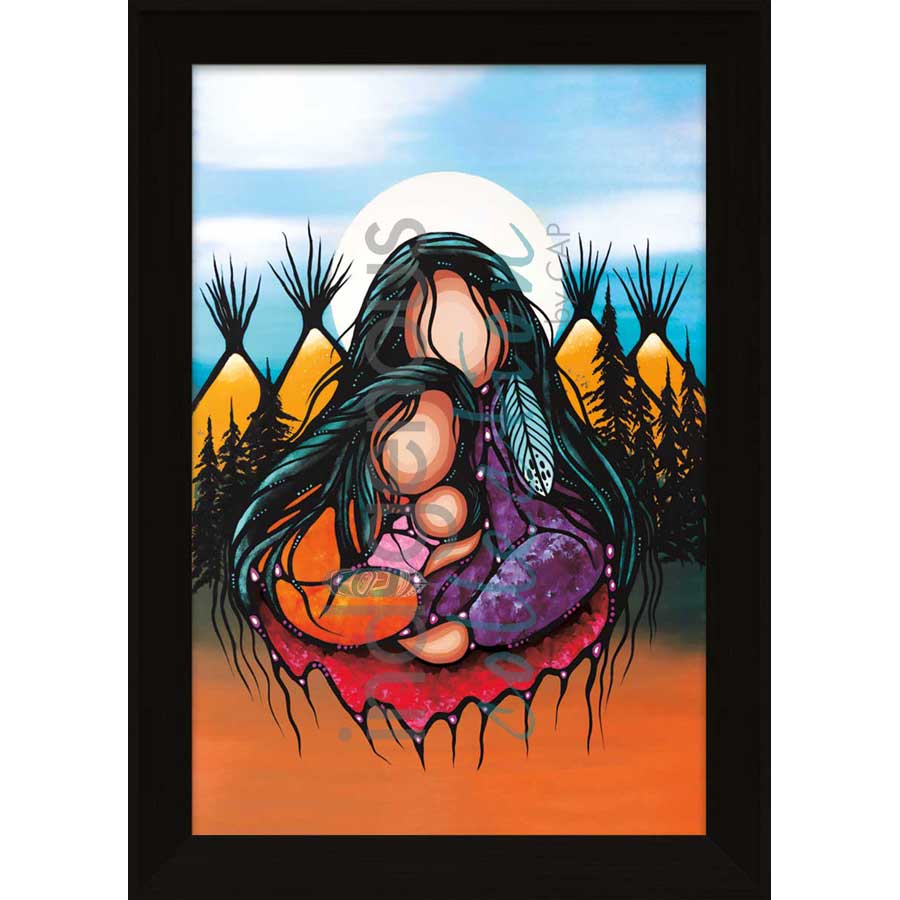 Intergenerational Healing by artist Jackie Traverse - Anishinaabe. Indigenous Collection