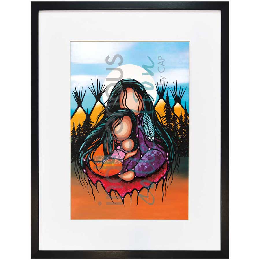 Intergenerational Healing by artist Jackie Traverse - Anishinaabe. Indigenous Collection