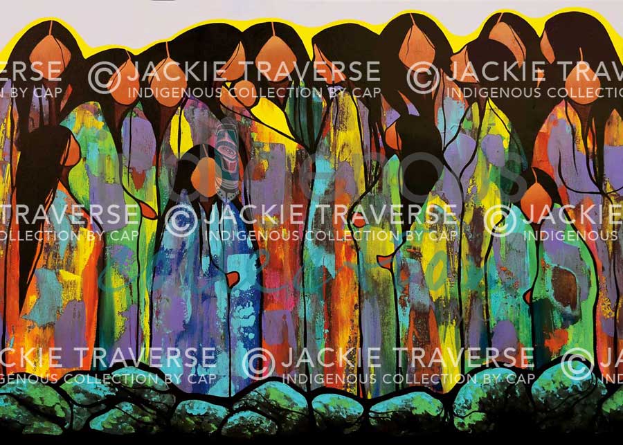 Where the Ancestors Meet by artist Jackie Traverse