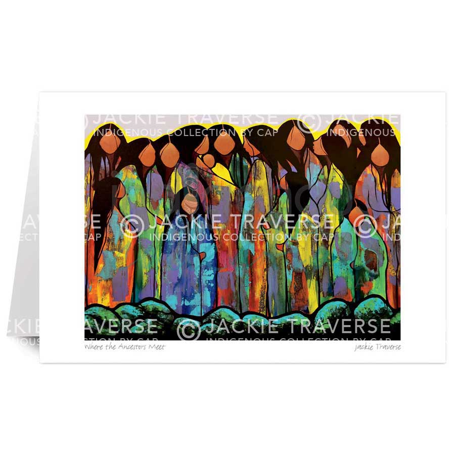 Where the Ancestors Meet by artist Jackie Traverse