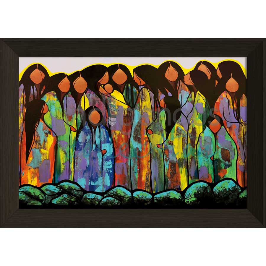 Where the Ancestors Meet by artist Jackie Traverse - Anishinaabe. Indigenous Collection
