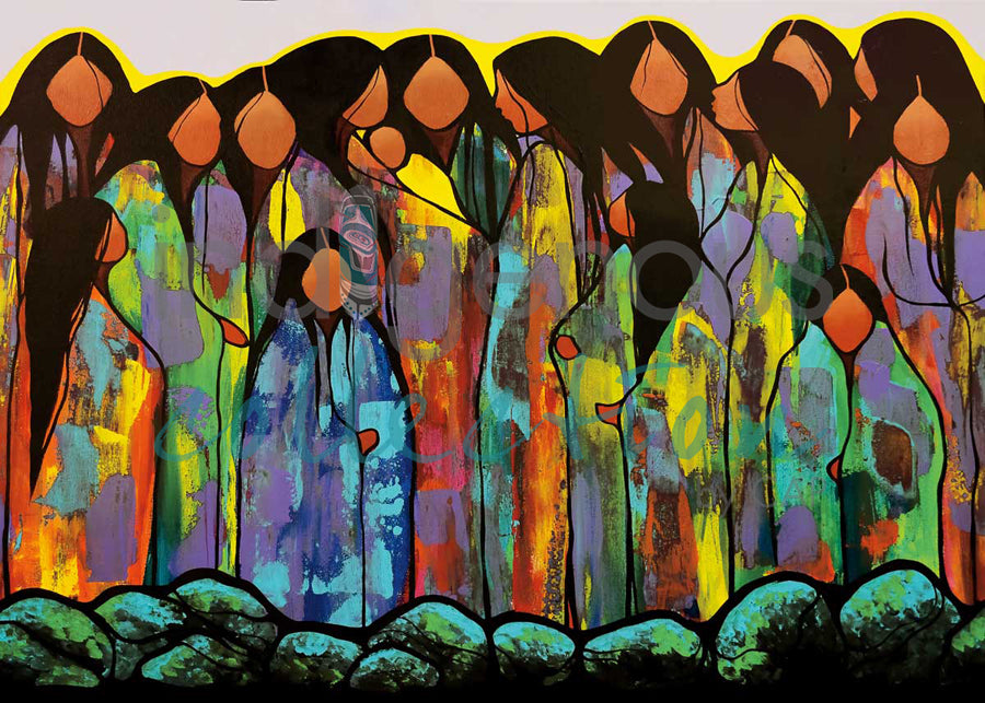Where the Ancestors Meet by artist Jackie Traverse