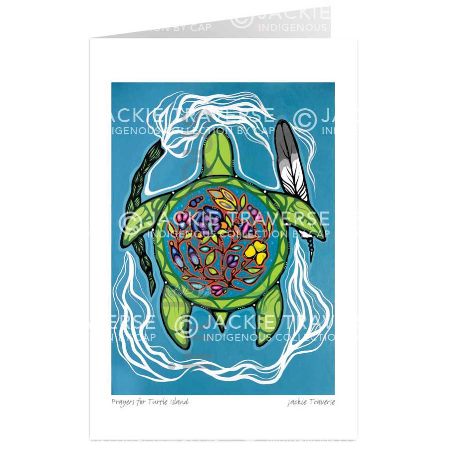 Prayers for Turtle Island by artist Jackie Traverse