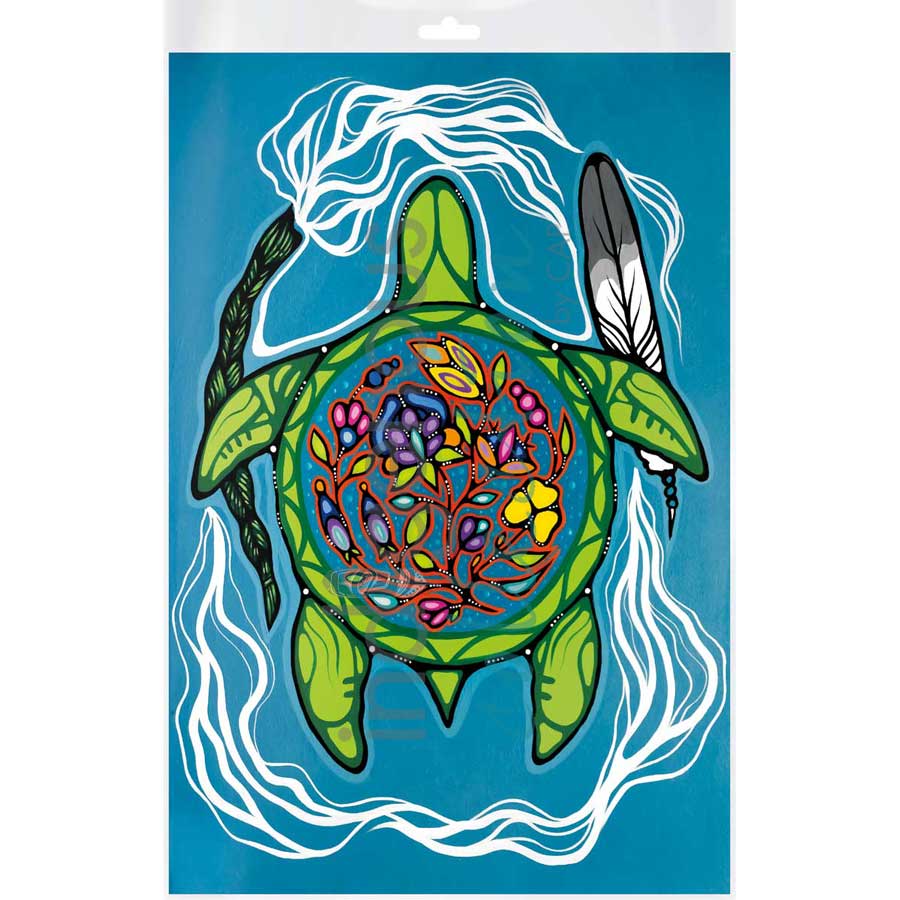 Prayers for Turtle Island by artist Jackie Traverse - Anishinaabe. Indigenous Collection