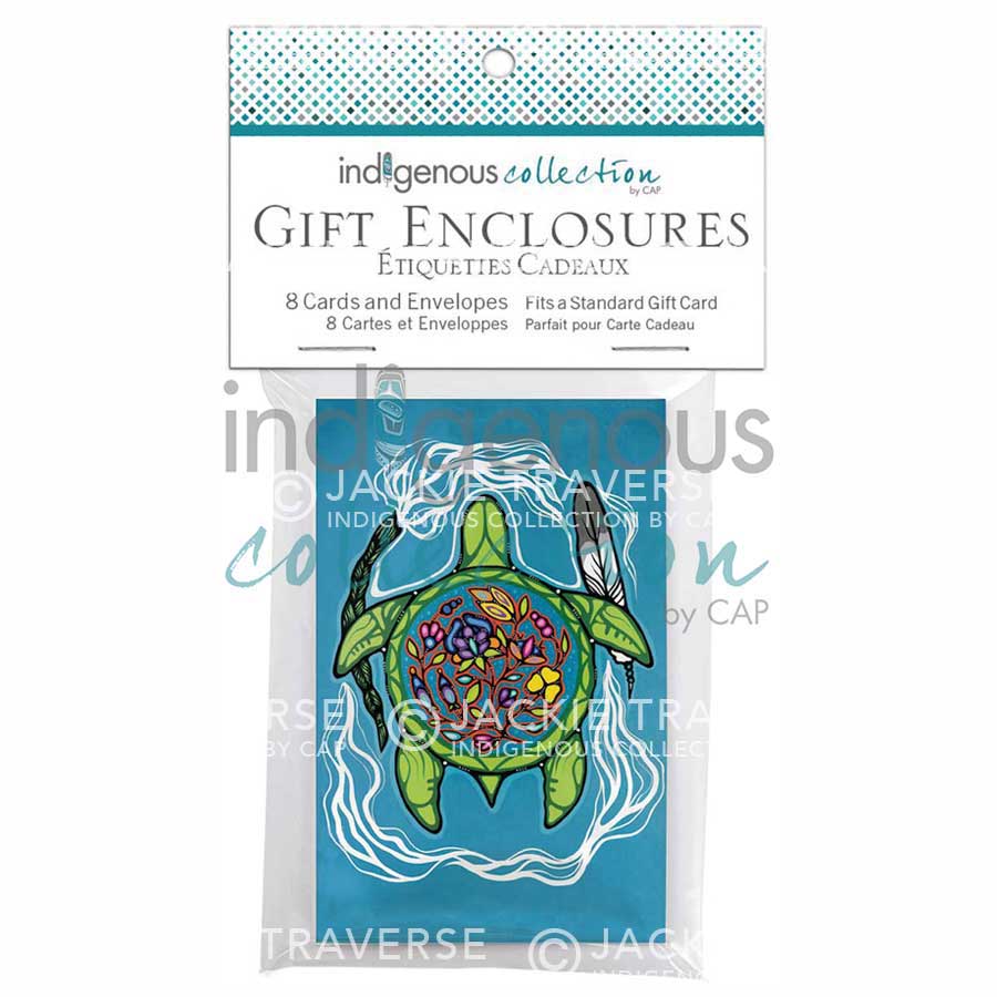 Prayers for Turtle Island Gift Enclosure Cards by artist Jackie Traverse