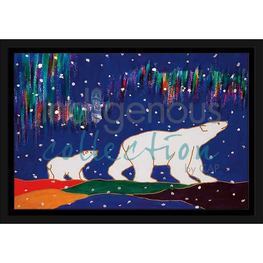 Following Mom by artist Dawn Oman - Denesuline (Chipewyan). Indigenous Collection