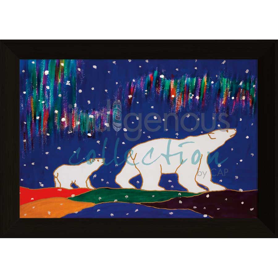Following Mom by artist Dawn Oman - Denesuline (Chipewyan). Indigenous Collection