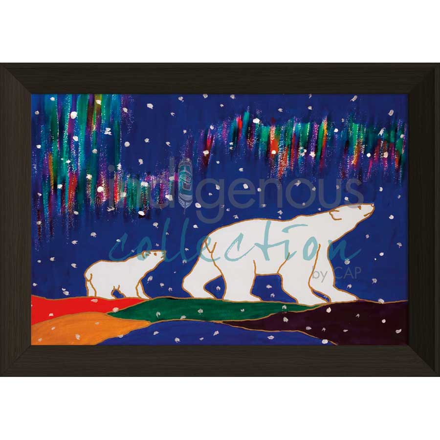 Following Mom by artist Dawn Oman - Denesuline (Chipewyan). Indigenous Collection