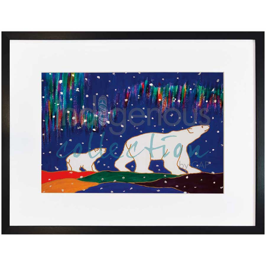 Following Mom by artist Dawn Oman - Denesuline (Chipewyan). Indigenous Collection