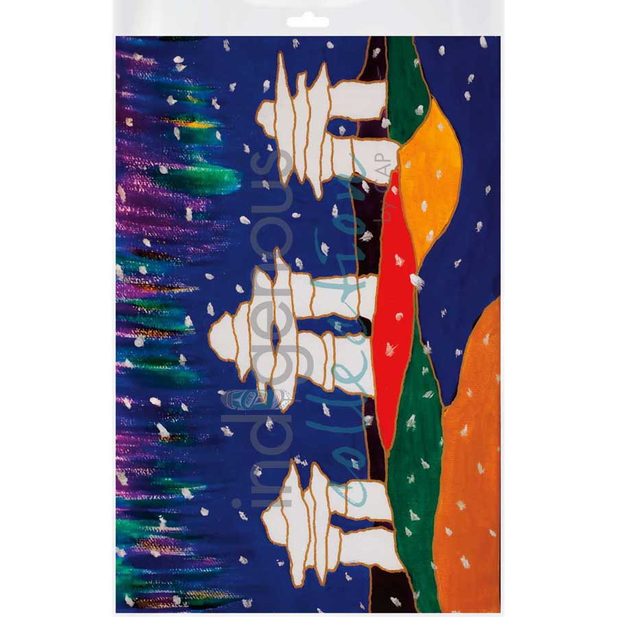 Aurora Guardians by artist Dawn Oman - Denesuline (Chipewyan). Indigenous Collection