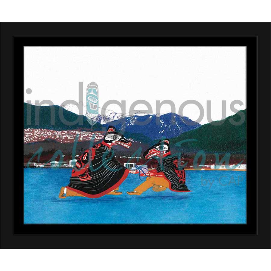 Spirit of Giving by artist Richard Shorty - Northern Tutchone. Indigenous Collection