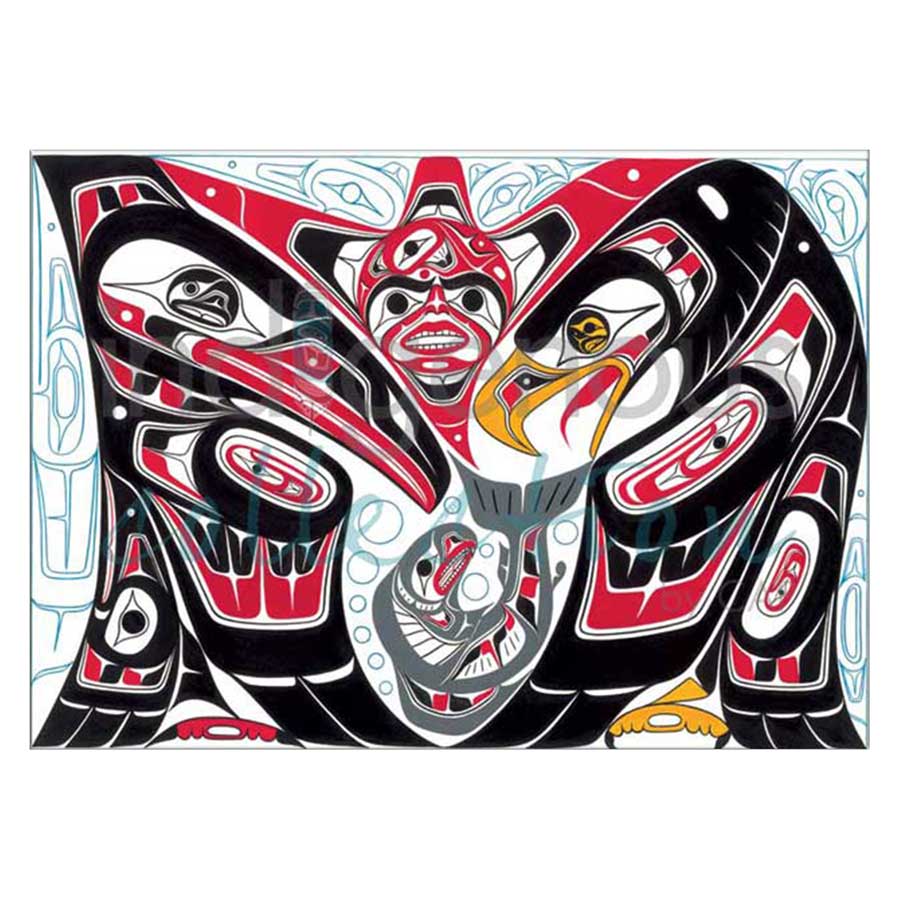 Spirit Box Design Canvas Prints