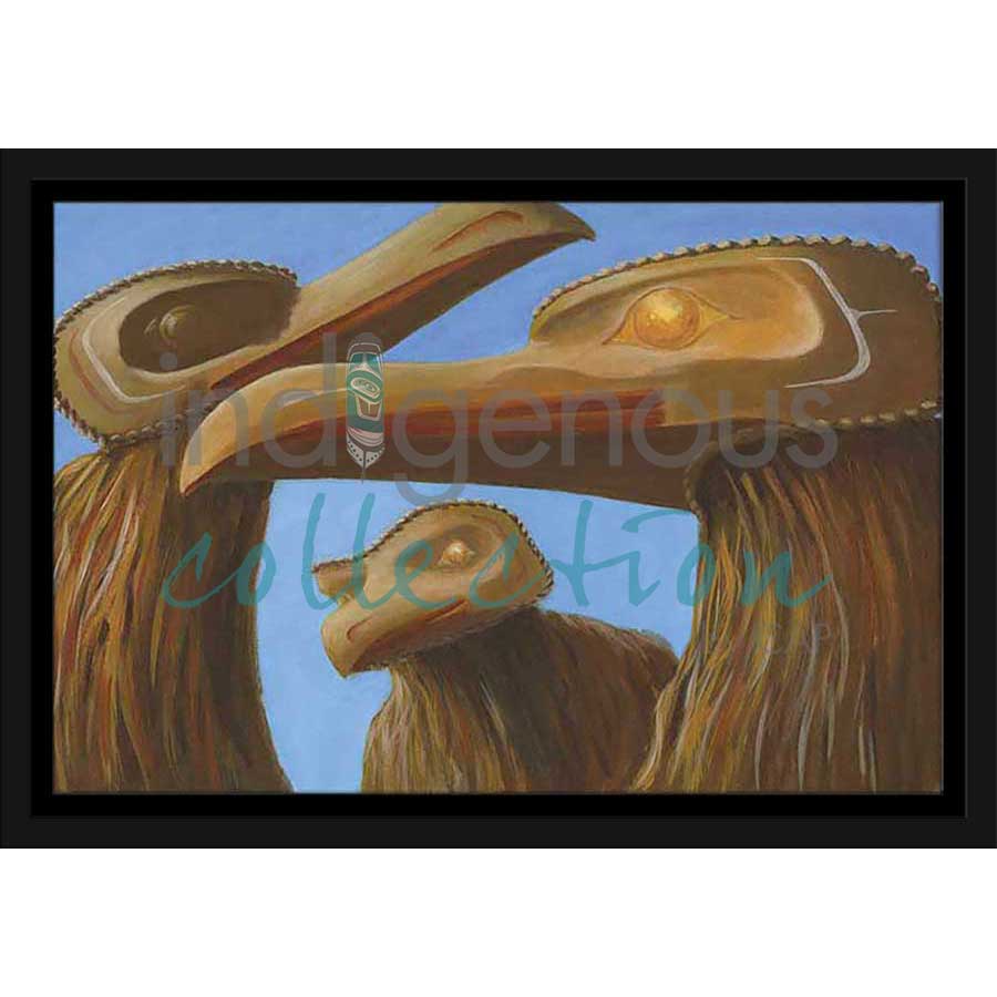 Eaglet by artist Jean Taylor - Tlingit. Indigenous Collection
