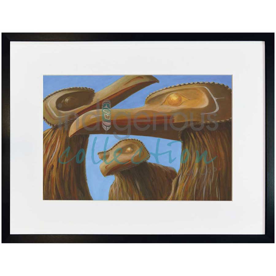 Eaglet by artist Jean Taylor - Tlingit. Indigenous Collection