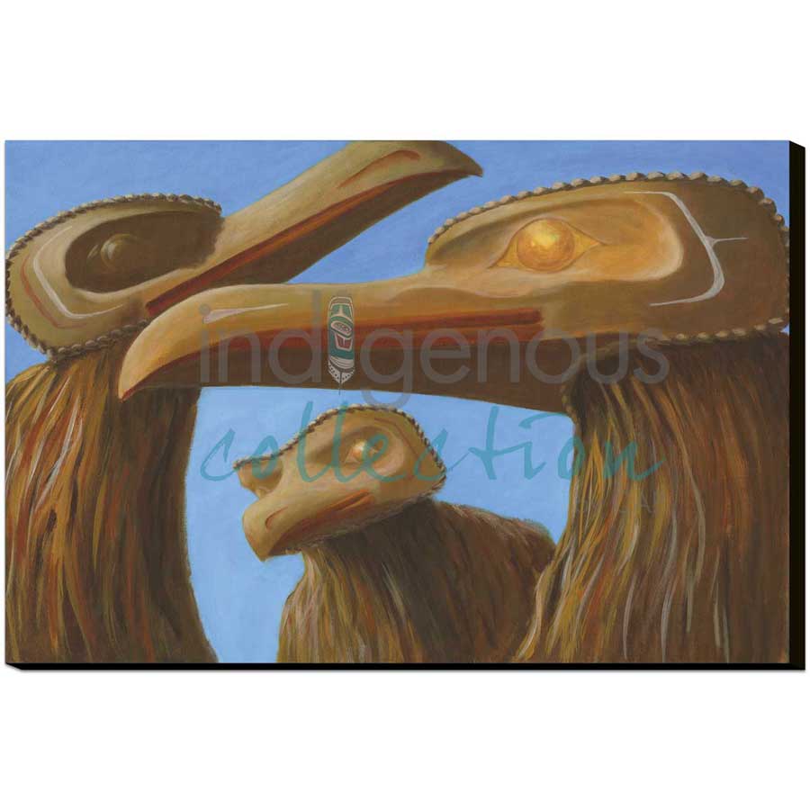 Eaglet by artist Jean Taylor - Tlingit. Indigenous Collection