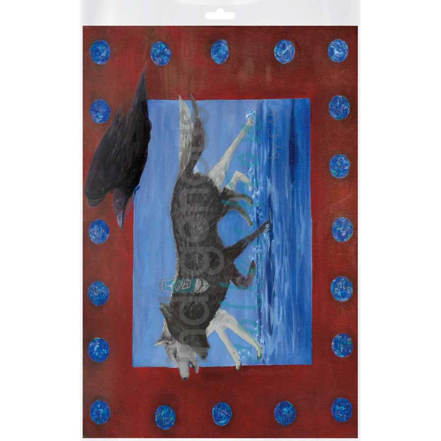 Moving Forward by artist Jean Taylor - Tlingit. Indigenous Collection